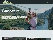 Tablet Screenshot of parc-aventure.fr
